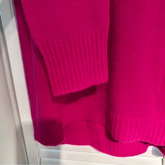 NWT J Crew Turtleneck sweater in Supersoft yarn Pink Cozy Coastal Granny Medium - Picture 9 of 9